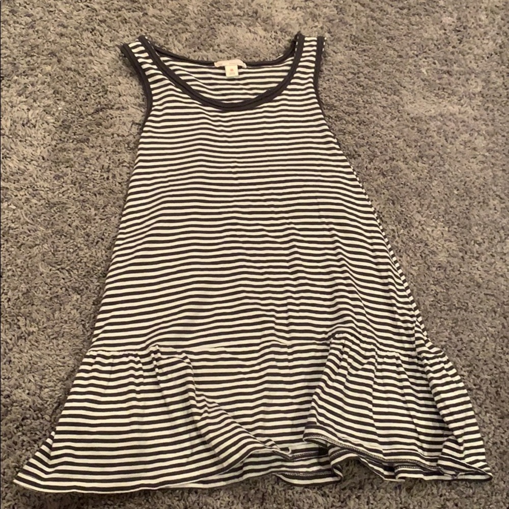 Gap peplum cotton tank top